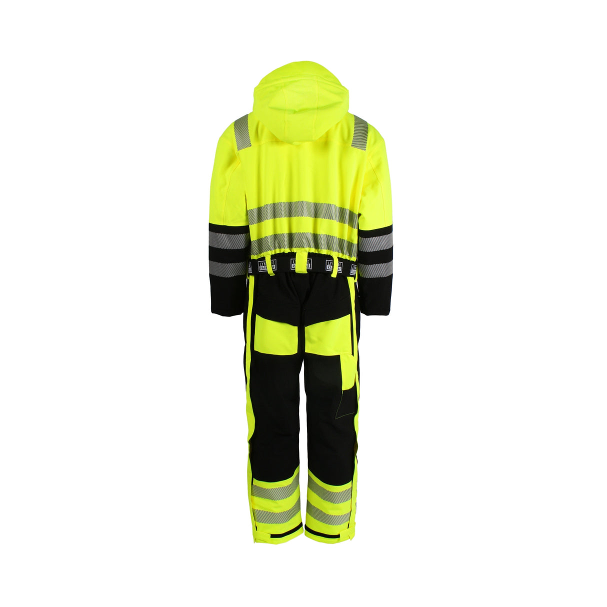 Komfortabel og funksjonell vinterkjeledress med justerbar hette og ventilasjon for maksimal komfort på jobb.
