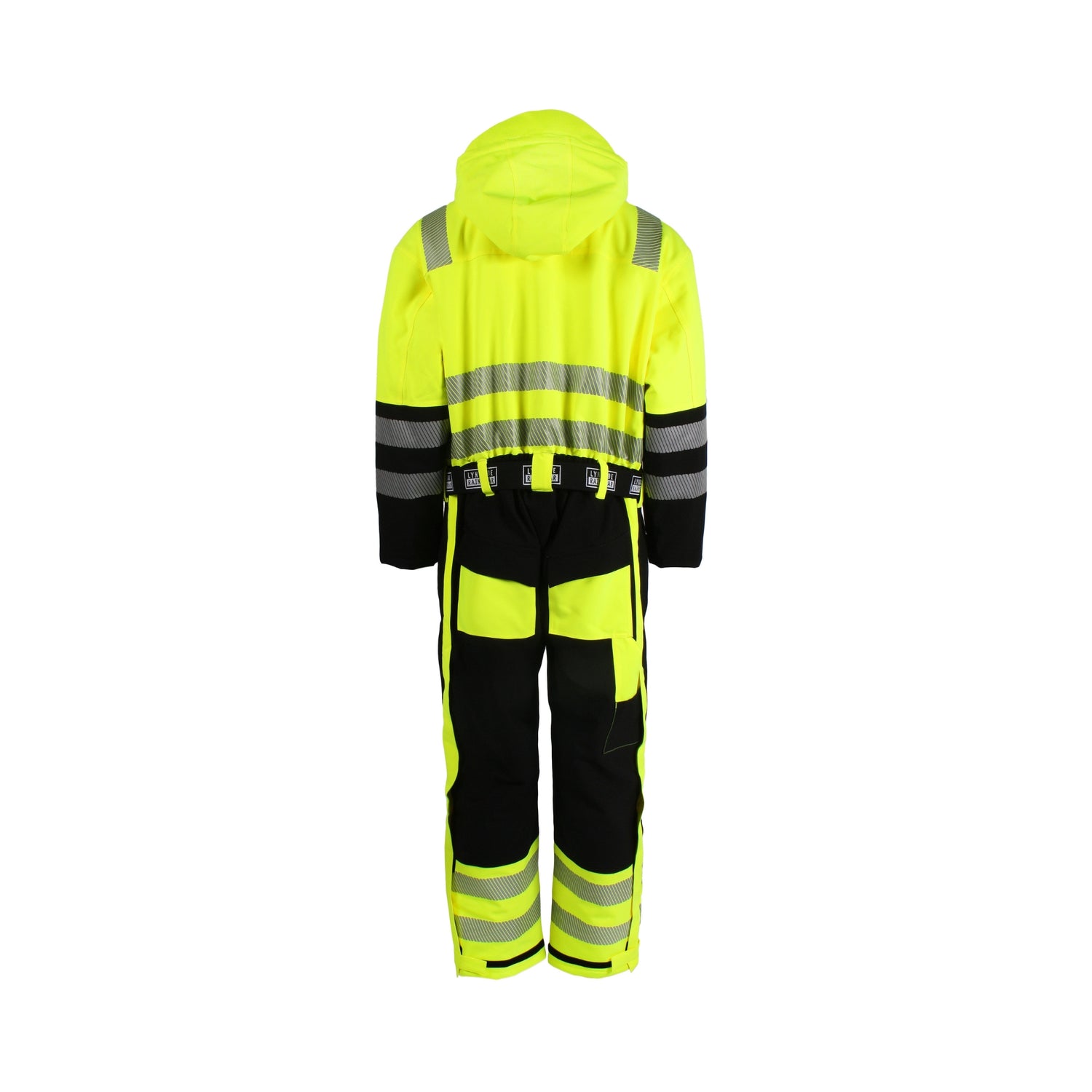 Komfortabel og funksjonell vinterkjeledress med justerbar hette og ventilasjon for maksimal komfort på jobb.