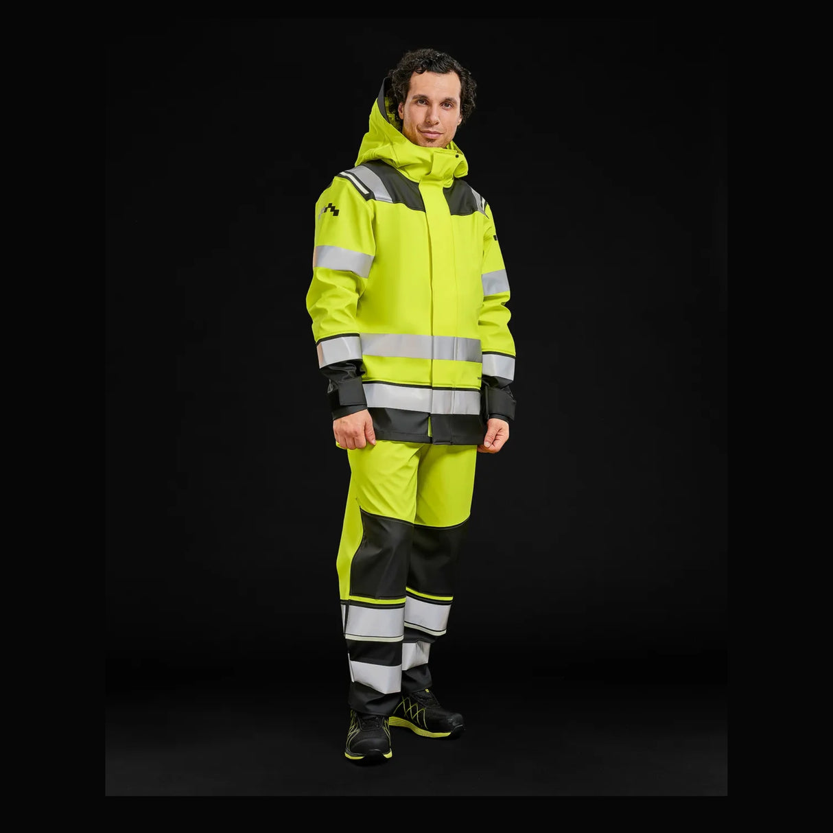 EN ISO 20471 klasse 3 godkjent for høy synlighet.