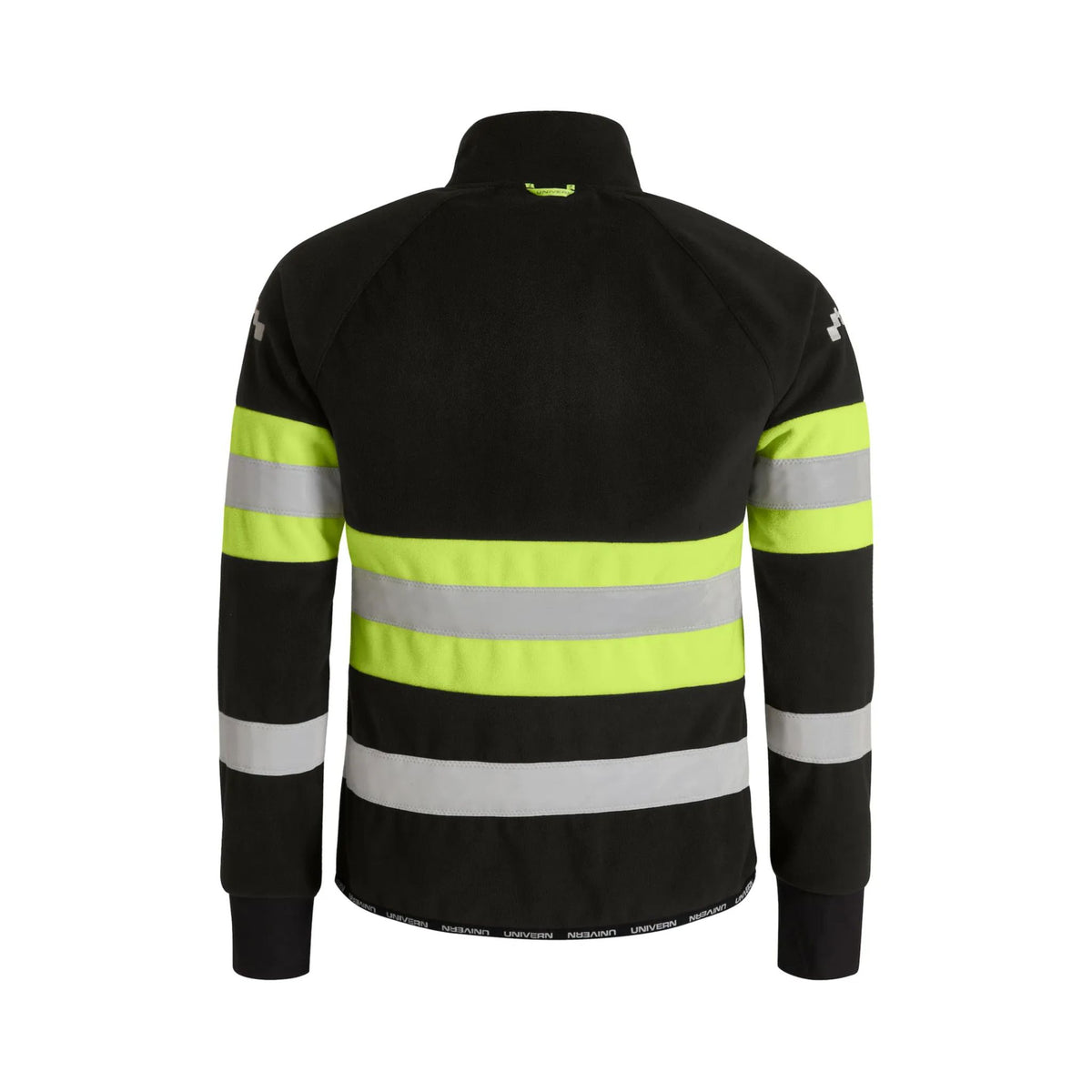 Univern Hi-Vis arbeidsfleece med EN ISO 20471 klasse 1, 8 000 mm vannsøyle og resirkulert polyester.