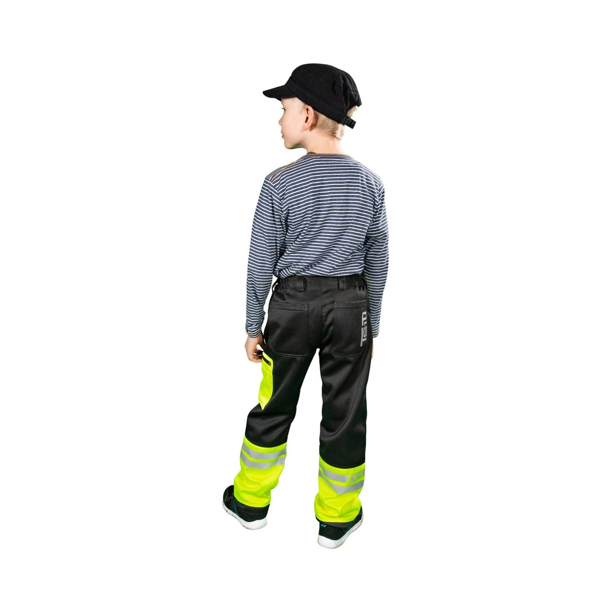 Komfortabel barnebukse fra Patron med elastisk midje og reflekser.