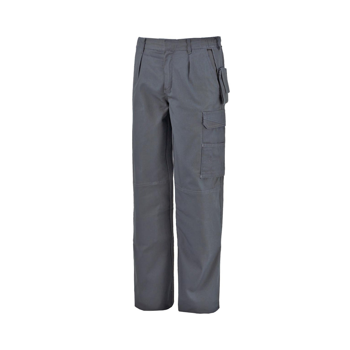 Arbeidsbukse fra Univern med strikk i livet og praktiske lommer for optimal komfort.