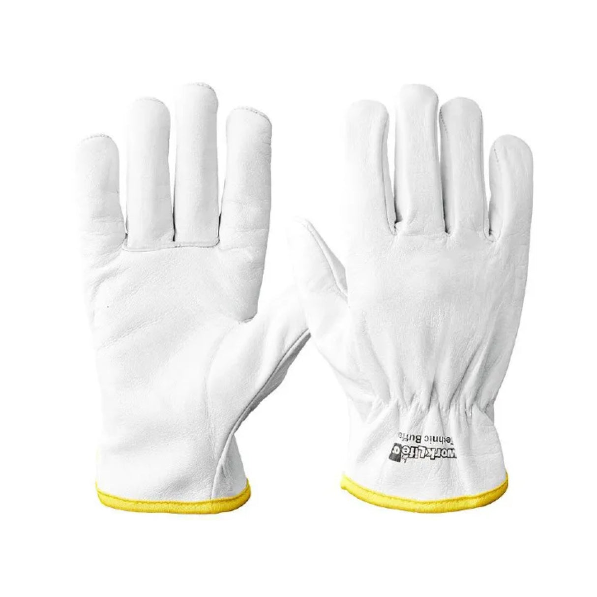 Myk og slitesterk arbeidshanske i heltrukken okseskinn fra GSA med god fingerfølelse og høy komfort.