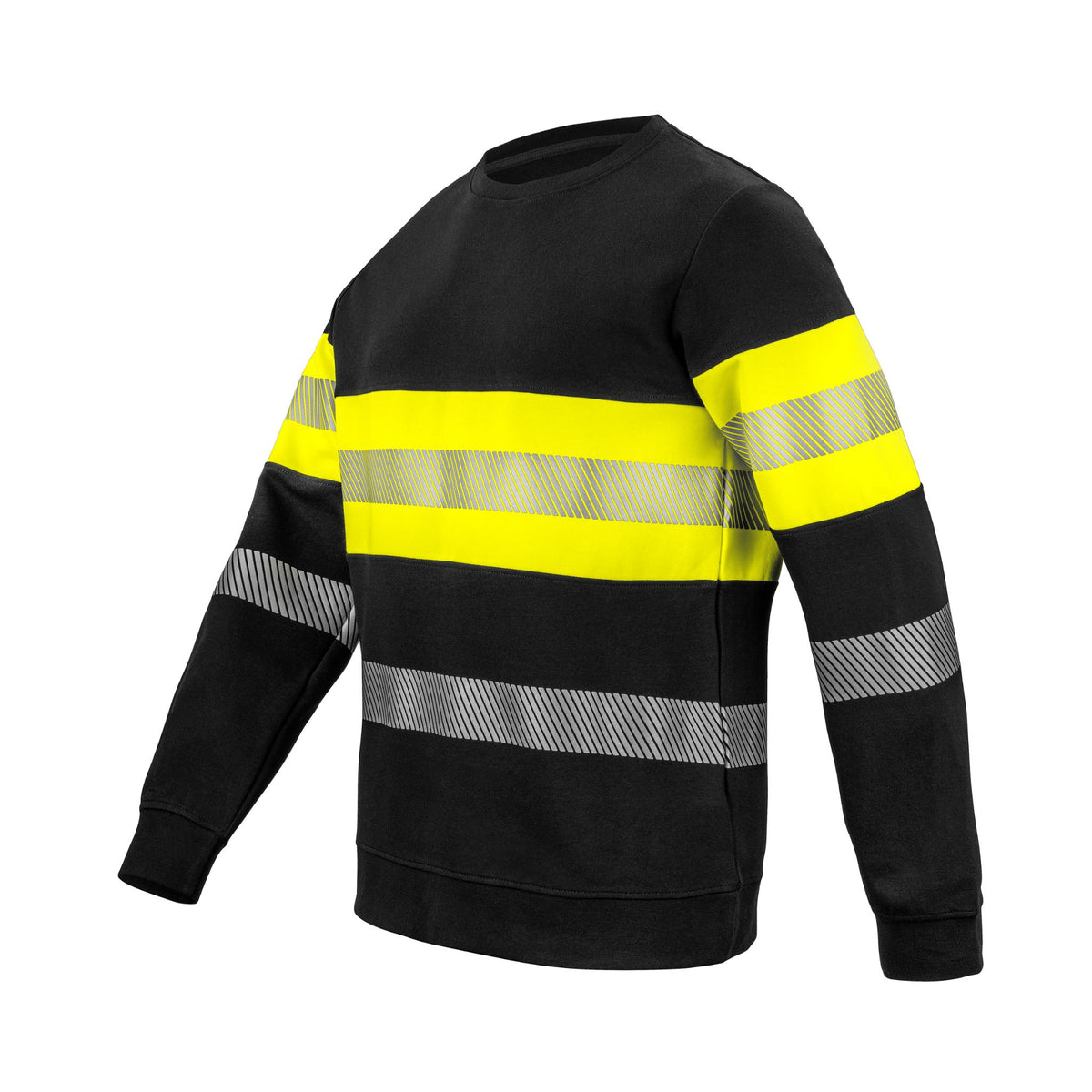 ProJob Hi-Vis collegegenser sertifisert etter EN ISO 20471 klasse 1.