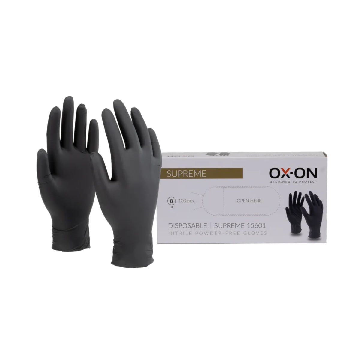 Sterke nitril engangshansker fra OX-ON – perfekt for verksted og industri.