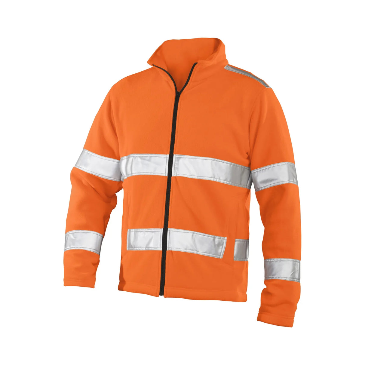 Björnkläder fleecejakke – varm og slitesterk arbeidsjakke med lommer, regulerbar vidde og høy synlighet