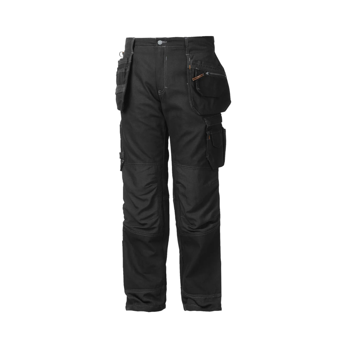 Björnkläder håndverksbukse med forsterkede lommer, doble hammerholdere og høy slitestyrke for krevende arbeid.