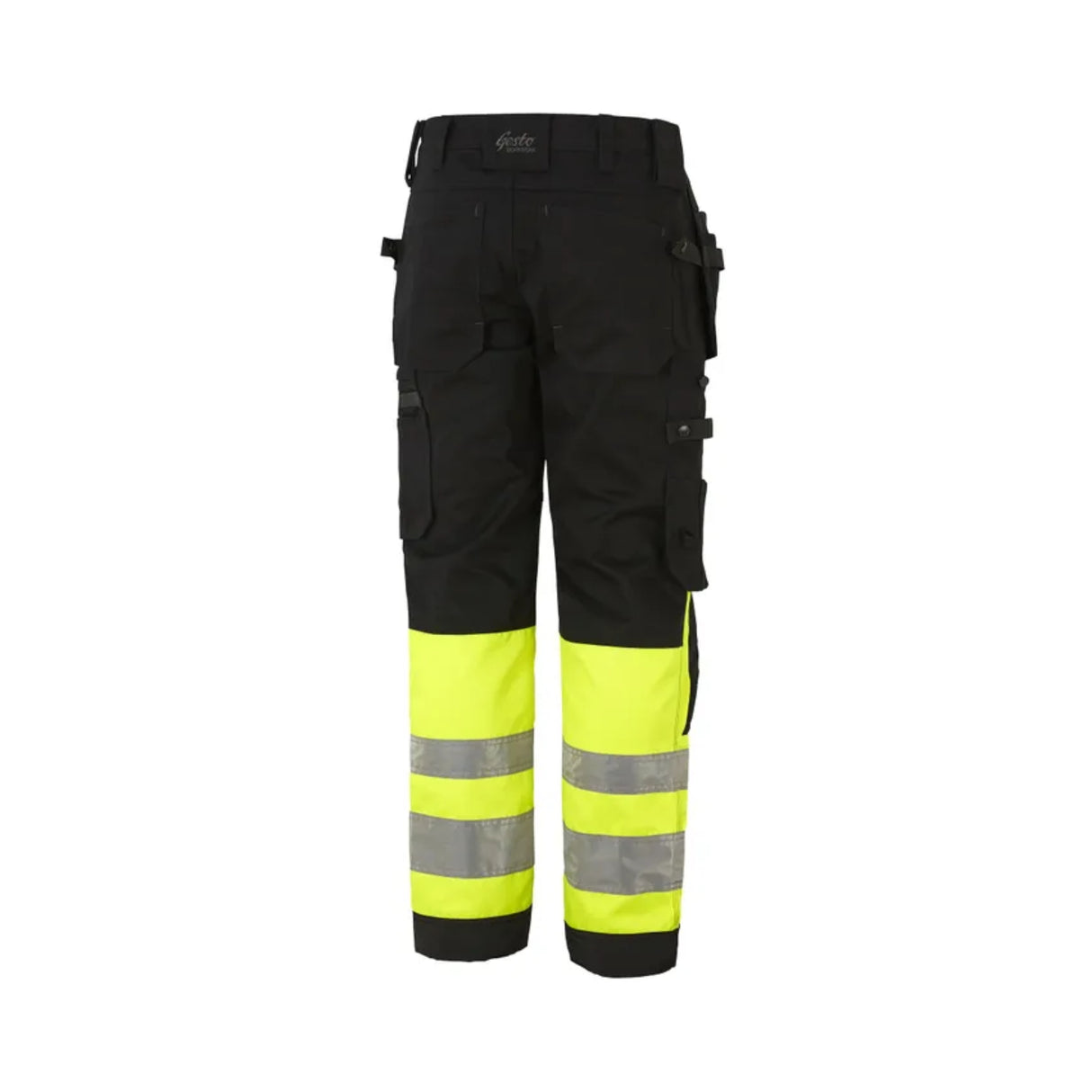 Slitesterk arbeidsbukse fra Gesto med praktiske lommer, knebeskyttelse og høy komfort for lange arbeidsdager.