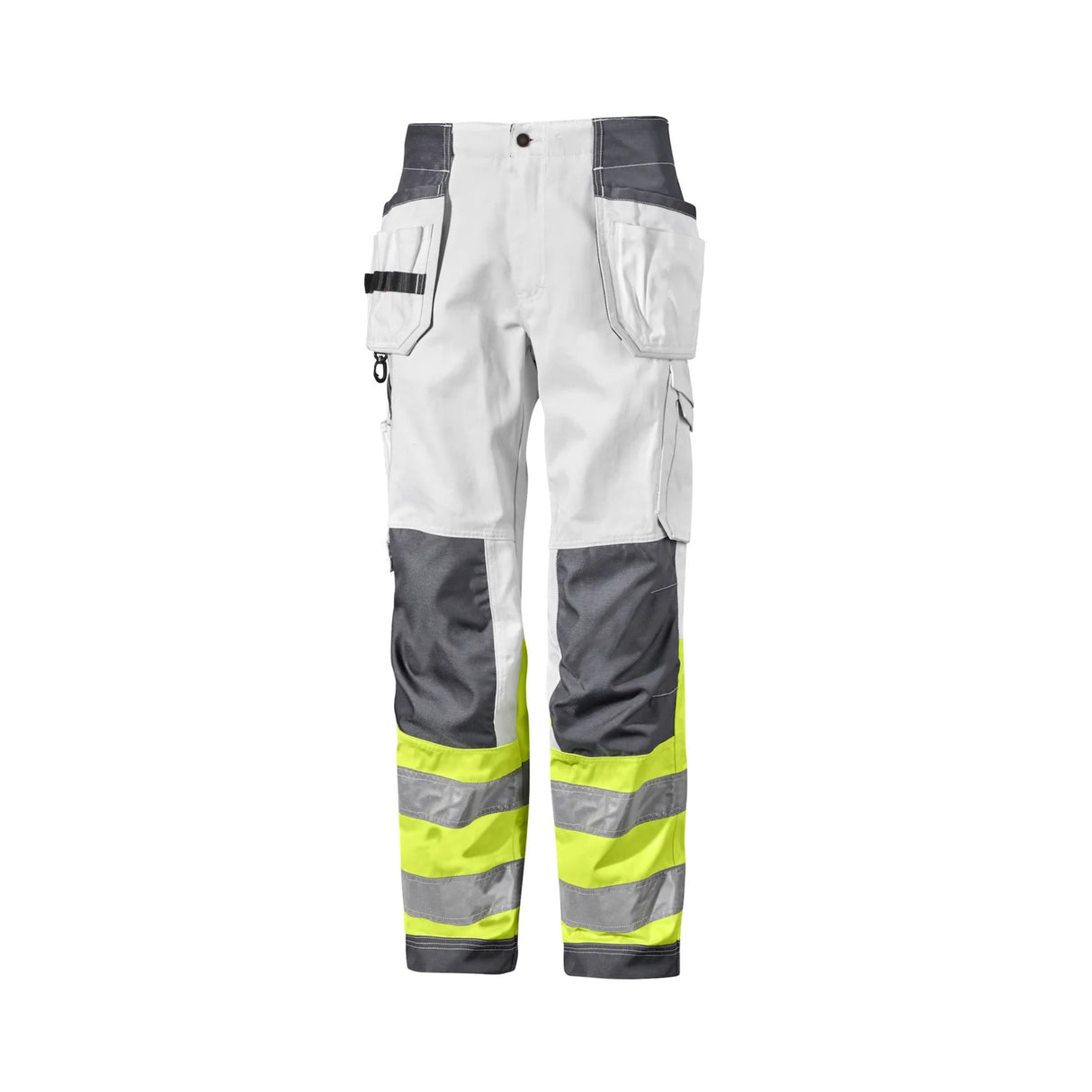 Slitesterk Univern håndverksbukse med synlighetsgodkjenning – ideell for malere, flisleggere og murere.