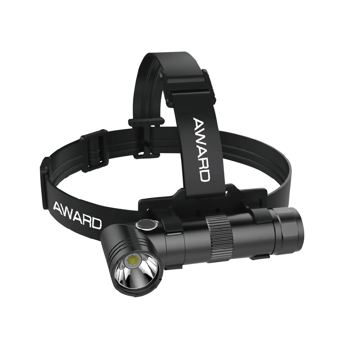 Kraftig hodelykt fra Award med 2000 lumen, perfekt for profesjonell og daglig bruk.