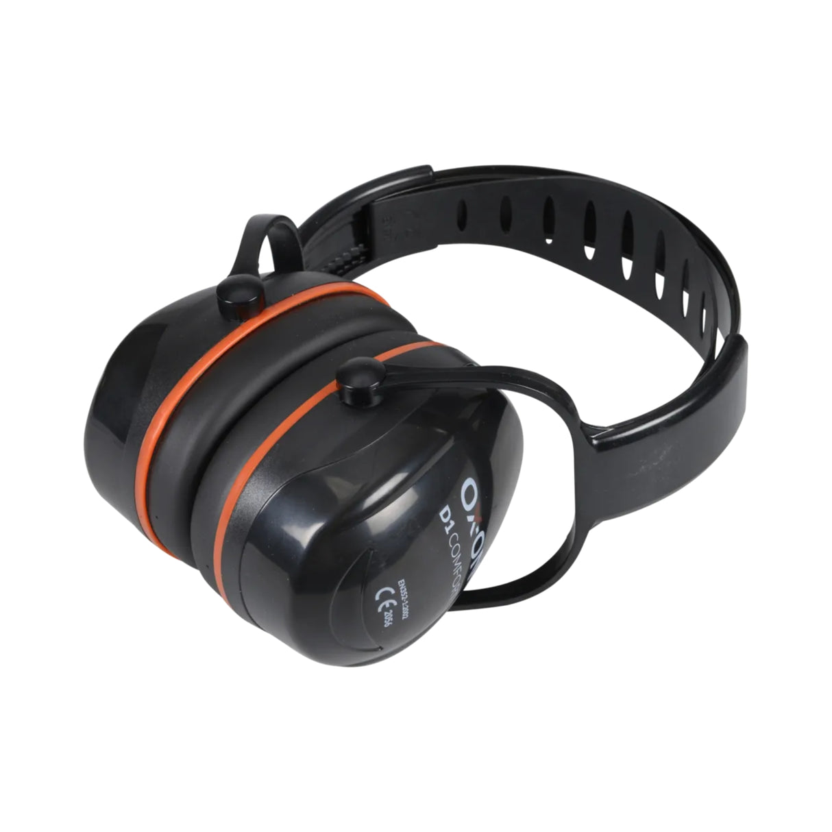 Myke øreputer med skumfyll gir tett og behagelig passform.