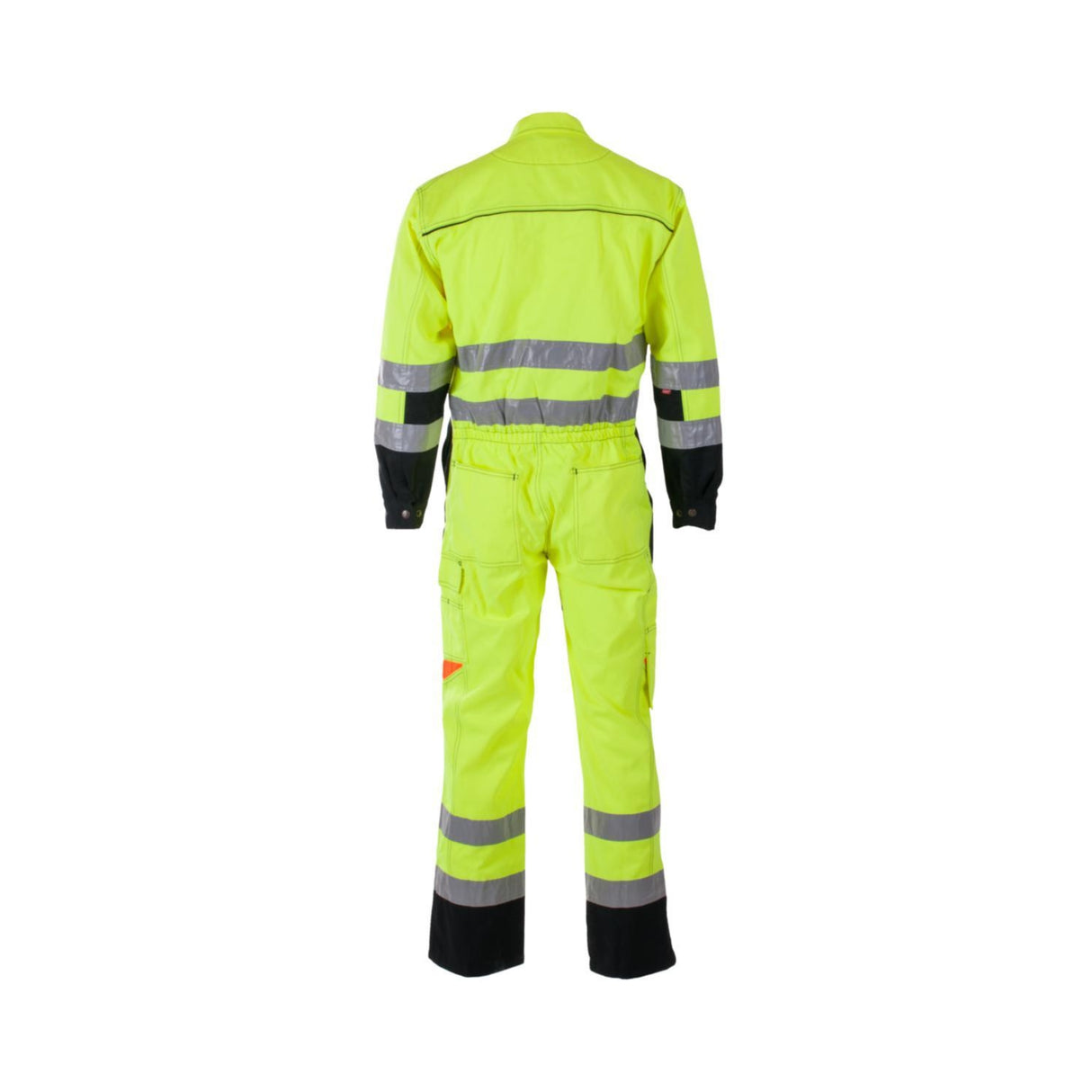 Slitesterk Hi-Vis kjeledress med LOXY®-reflekser og funksjonelle arbeidslommer.