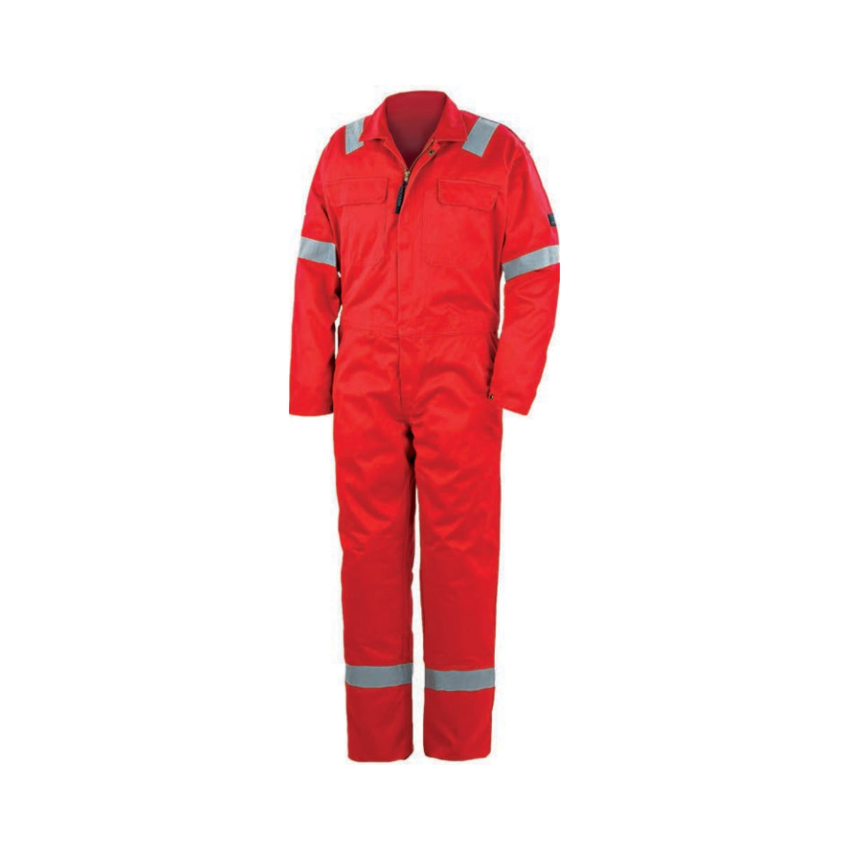 Univern flammehemmende offshore kjeledress i 100 % bomull med refleks og kneputelommer.
