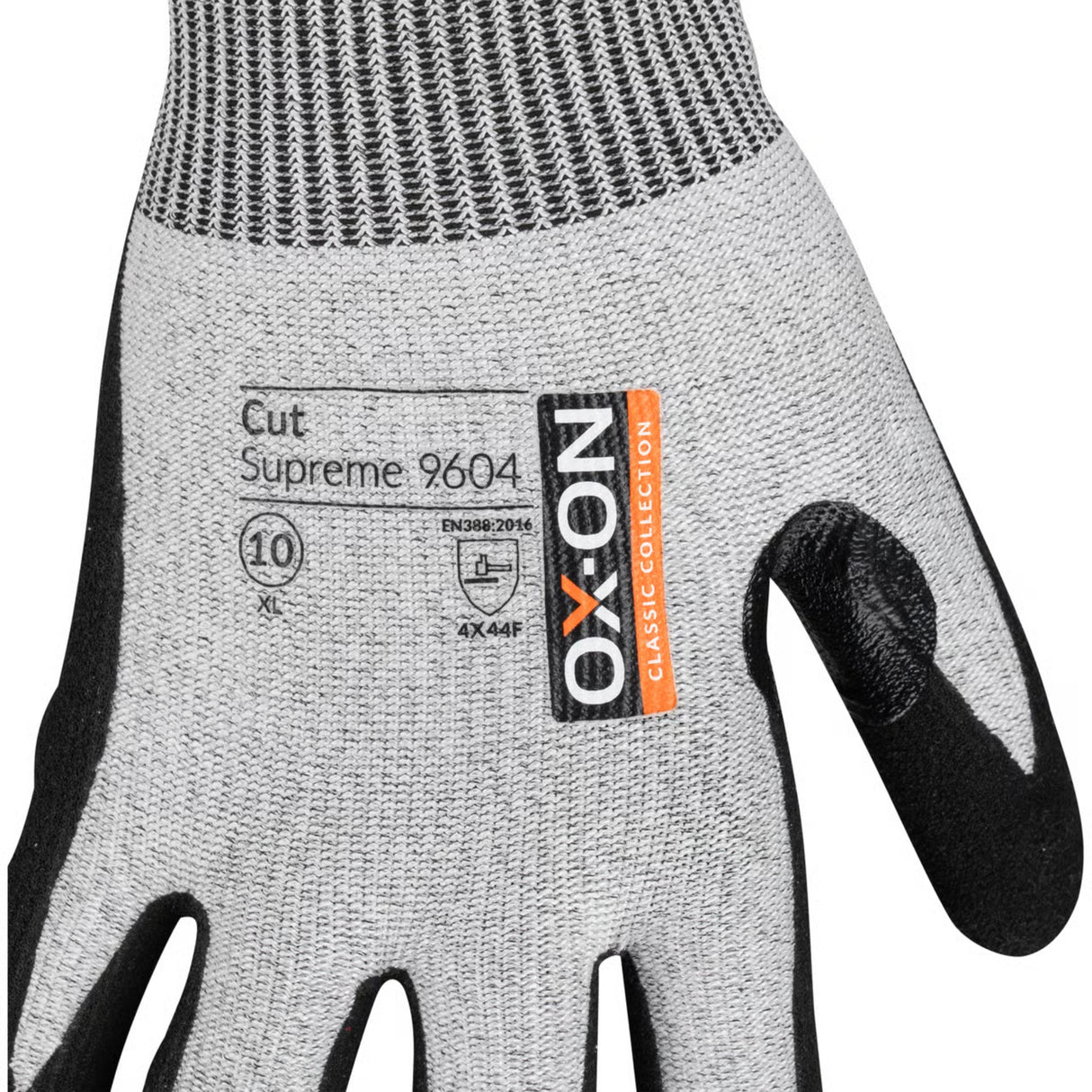 EN 388:2016 Level F godkjent – maksimalt sikkerhetsnivå