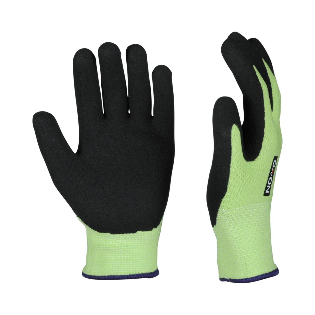 Barnas arbeidshansker med nitril foam belegg for presist grep.