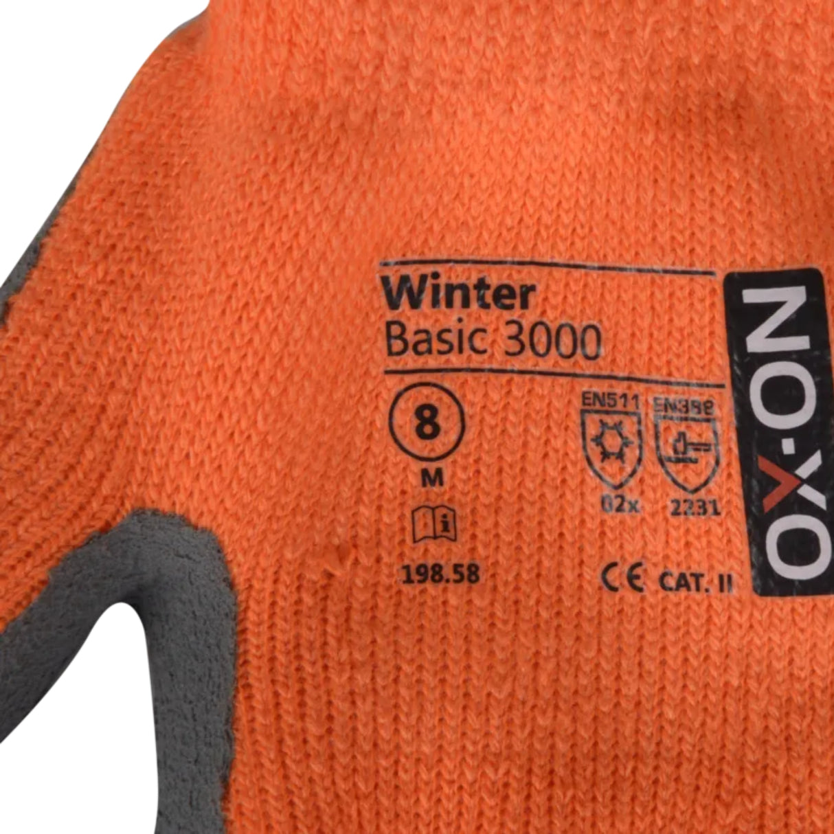 Komfortabel vinterhanske i akrylblanding som gir varme, fleksibilitet og godt grep i utendørs arbeid