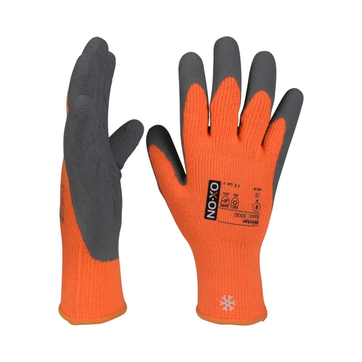 OX-ON Winter Basic 3000 vinterhanske med sikkert grep – ideell arbeidshanske for kalde og krevende arbeidsforhold