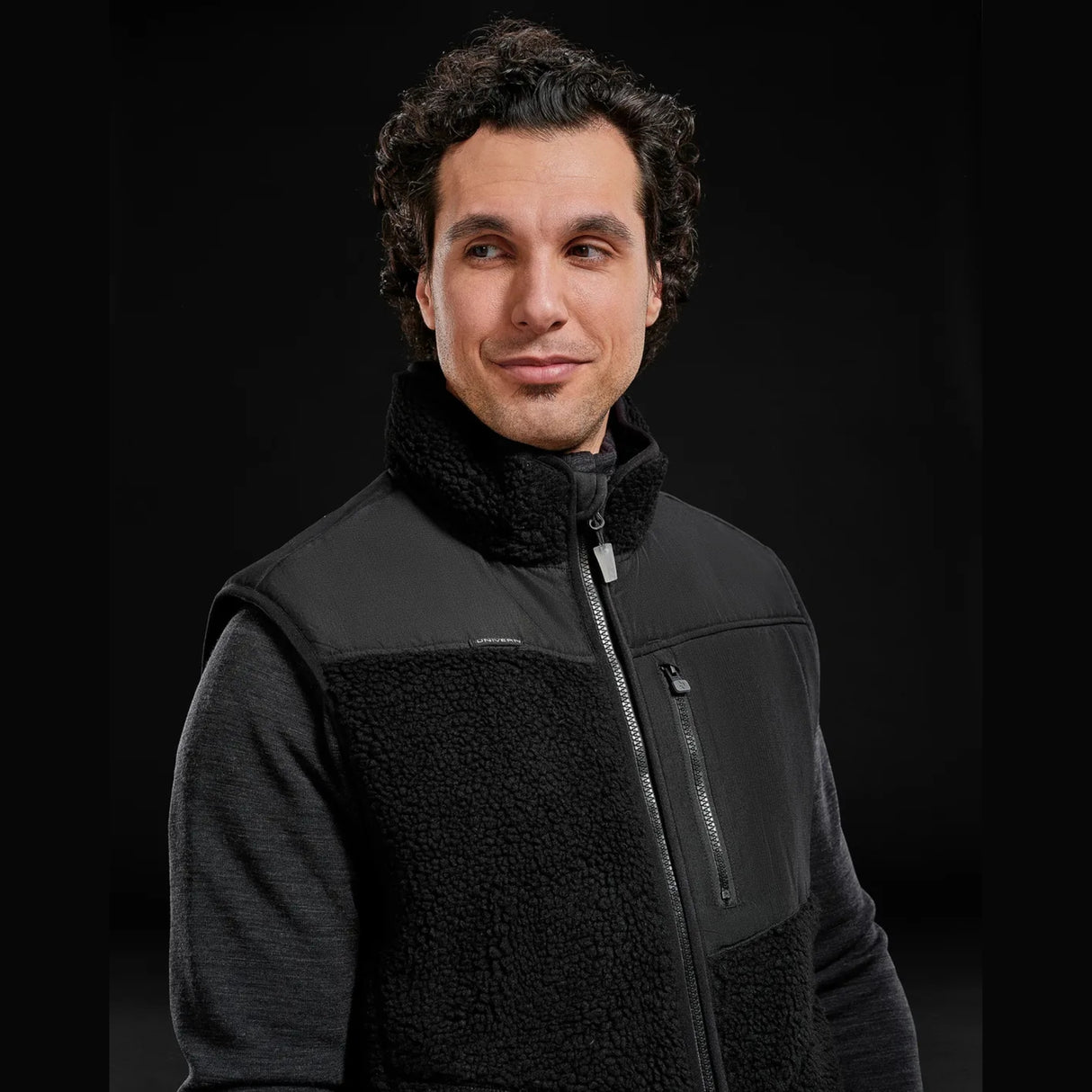 Univern pilevest med to sidelommer