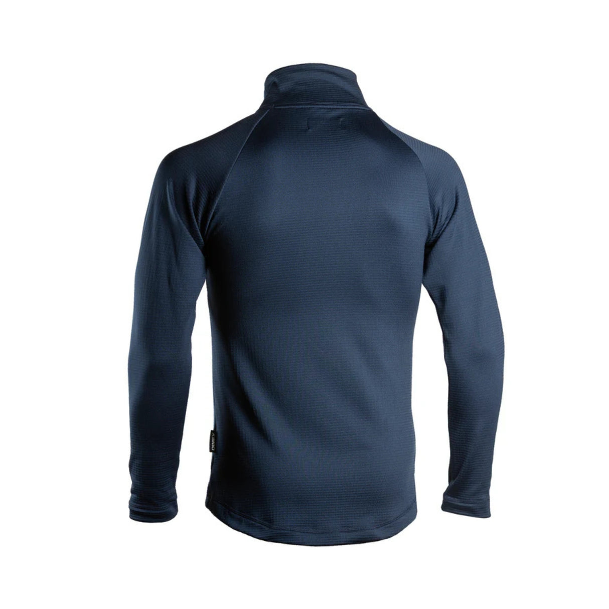 Polotrøye i resirkulert polyester med stretch og pustende innerlag