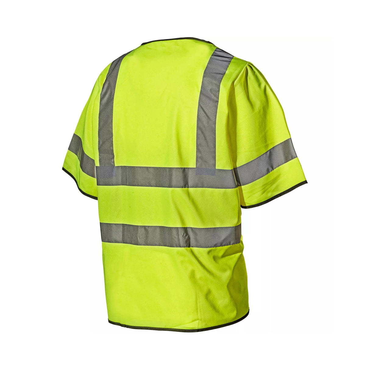 Hi-Vis refleksvest med glidelås – perfekt for arbeid der høy synlighet er avgjørende.