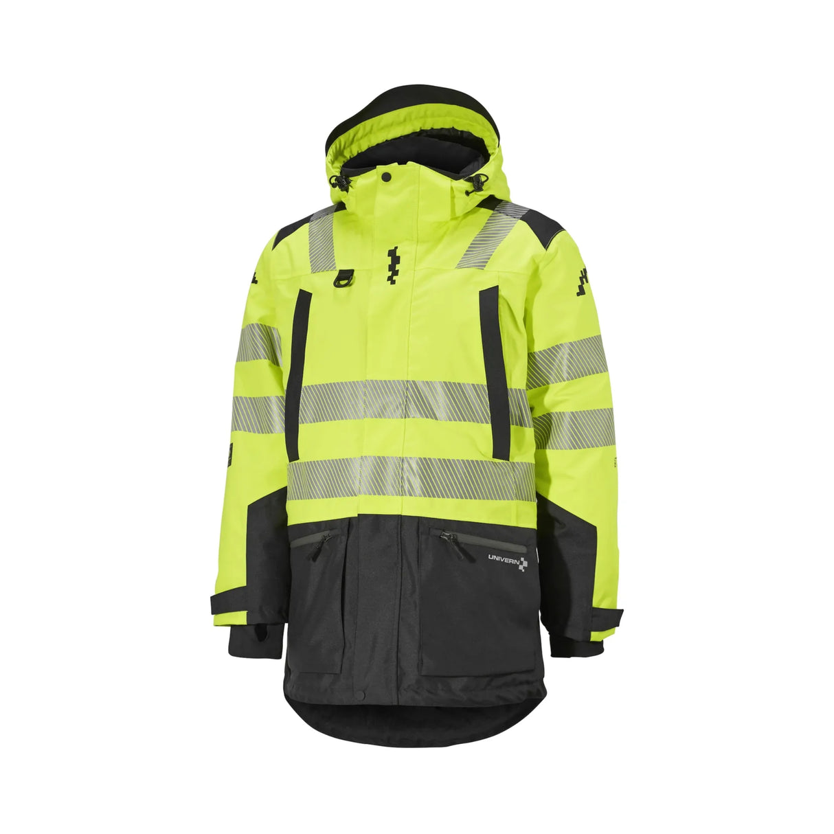 Allsidig vinterparkas fra Univern med uttakbart fôr og høy vanntetthet.