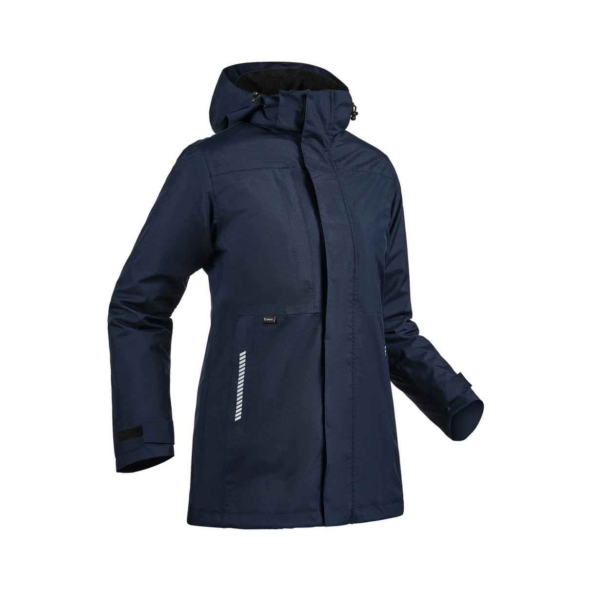 Vanntett og pustende skalljakke fra Gesto med teipede sømmer og lett meshfôr.