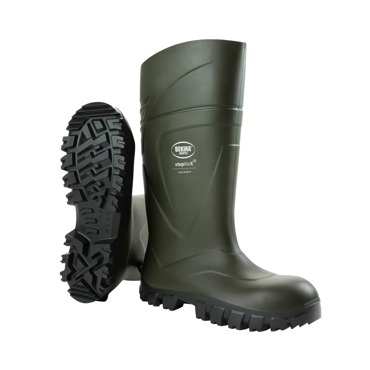 Bekina PU-støvel uten vern – lett, vanntett og sklisikker arbeidsstøvel for renhold og næringsmiddelindustri.