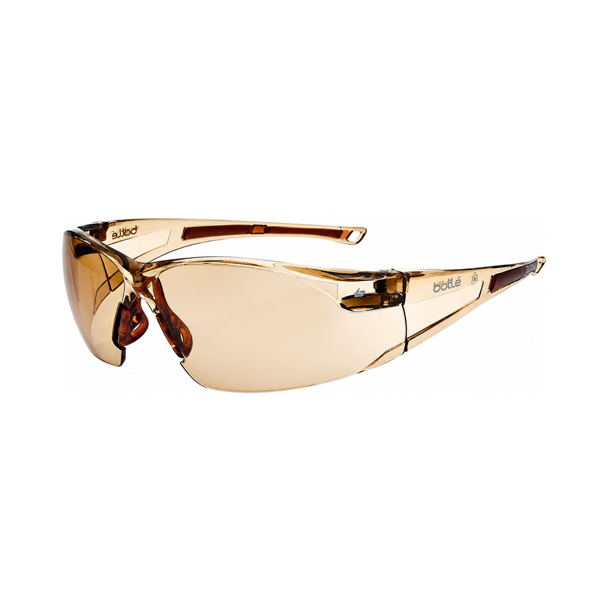 Bollé Safety vernebrille med Twilight-glass gir klar sikt, UV-beskyttelse og komfort hele arbeidsdagen.