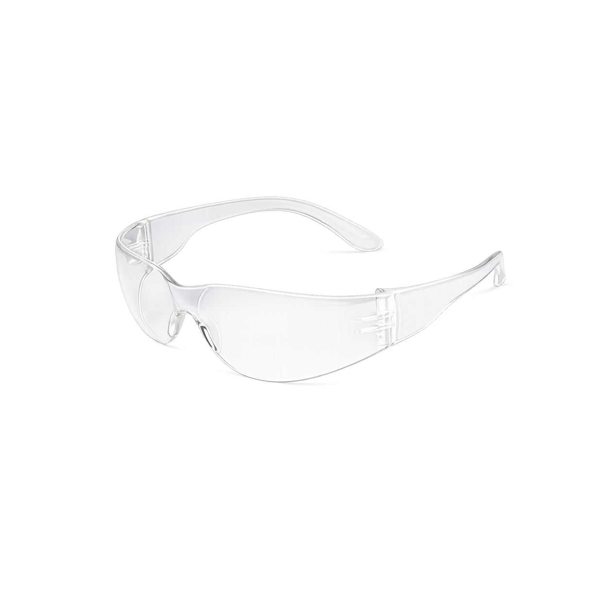 Bulldog Workwear vernebrille med antidugg og ripebestandig linse gir komfortabel øyebeskyttelse til arbeid.
