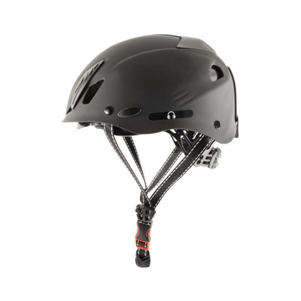 Ventilert vernehjelm fra Kong med gummiert Soft Touch-finish og justerbar passform – sertifisert for både arbeid og sport.