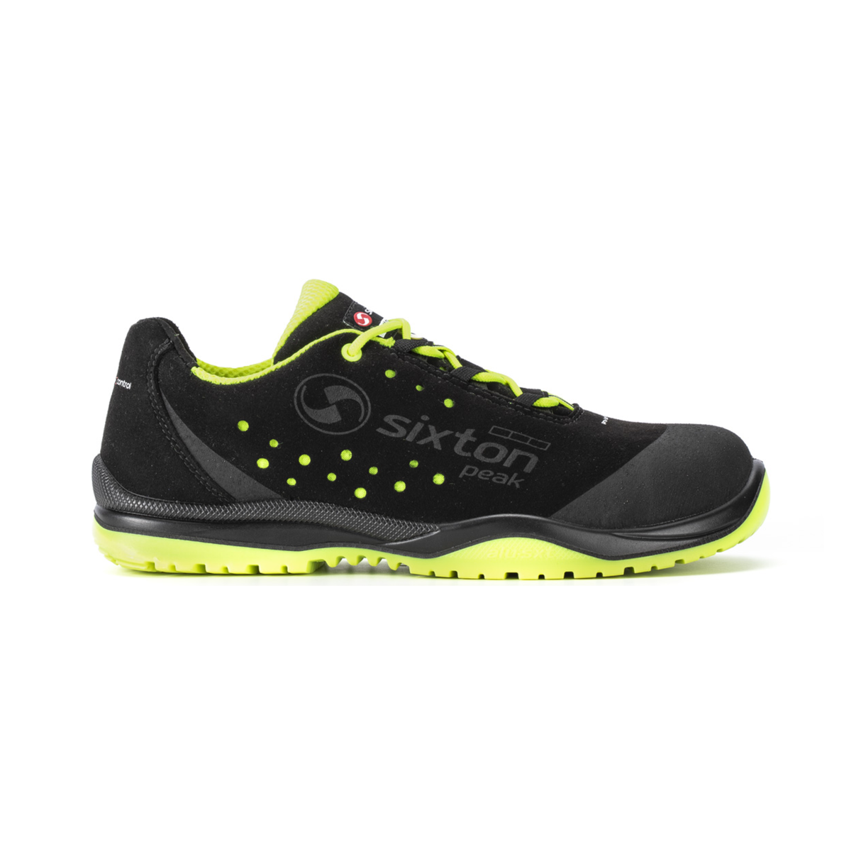 Sporty Sixton S1 vernesko med bred lest, ESD og maksimal komfort.