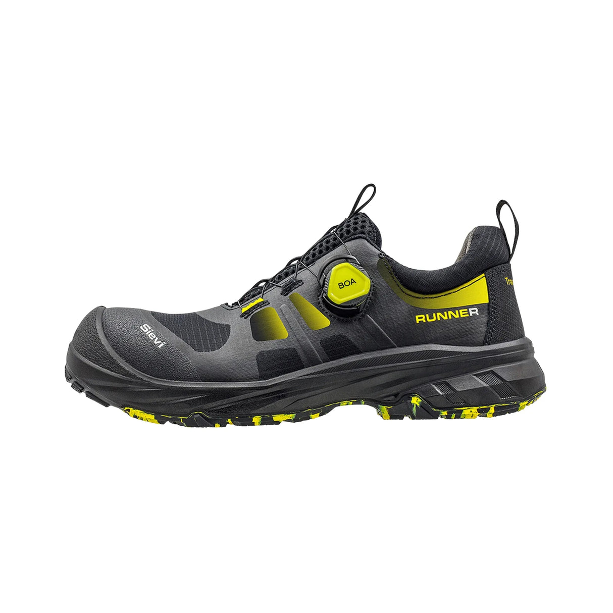 Runner Roller TR+ SL3 – slitesterk og sporty vernesko fra Sievi med Boa-snøring og TractionPro-såle for suverent grep.