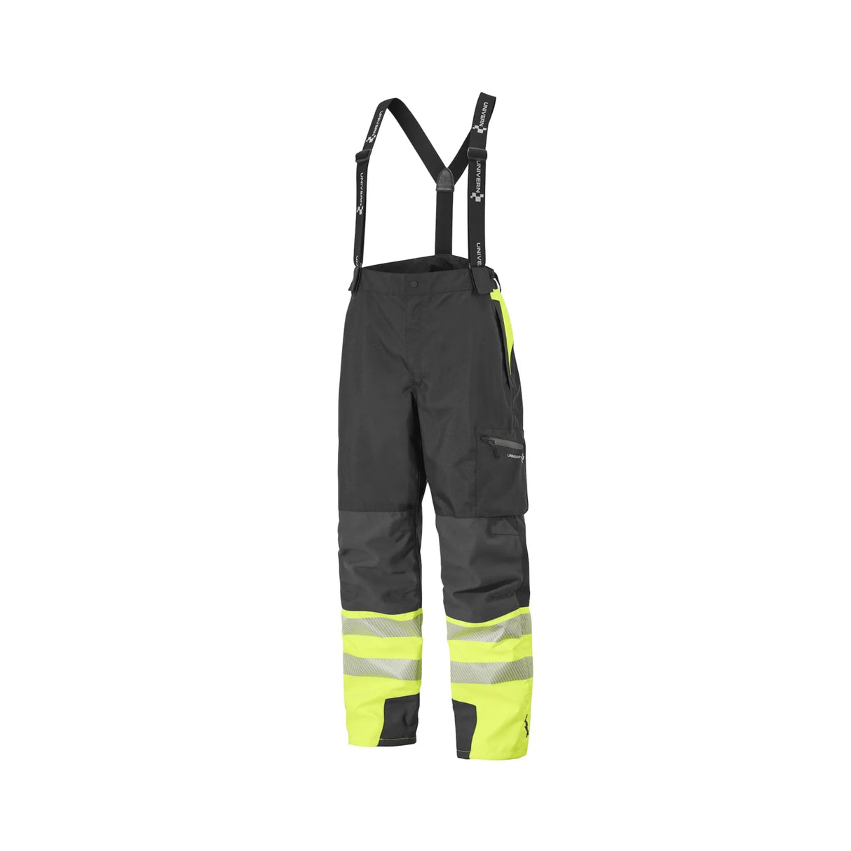 Utforsk vår vinterbukse i synlighet klasse 1 fra Protec 2.0-serien. Vindtett, vanntett og pustende med teipede sømmer for maksimal beskyttelse. Perfekt for bygg, transport og anleggsbransjen.