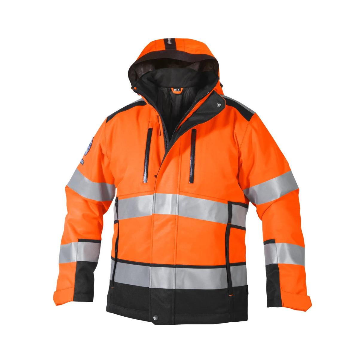 Vind- og vanntett Björnkläder vinterjakke med tapede sømmer og høy synlighet.