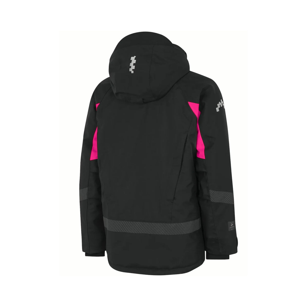 Vindtett, pustende og varm arbeidsjakke med reflekser og avtagbar hette.