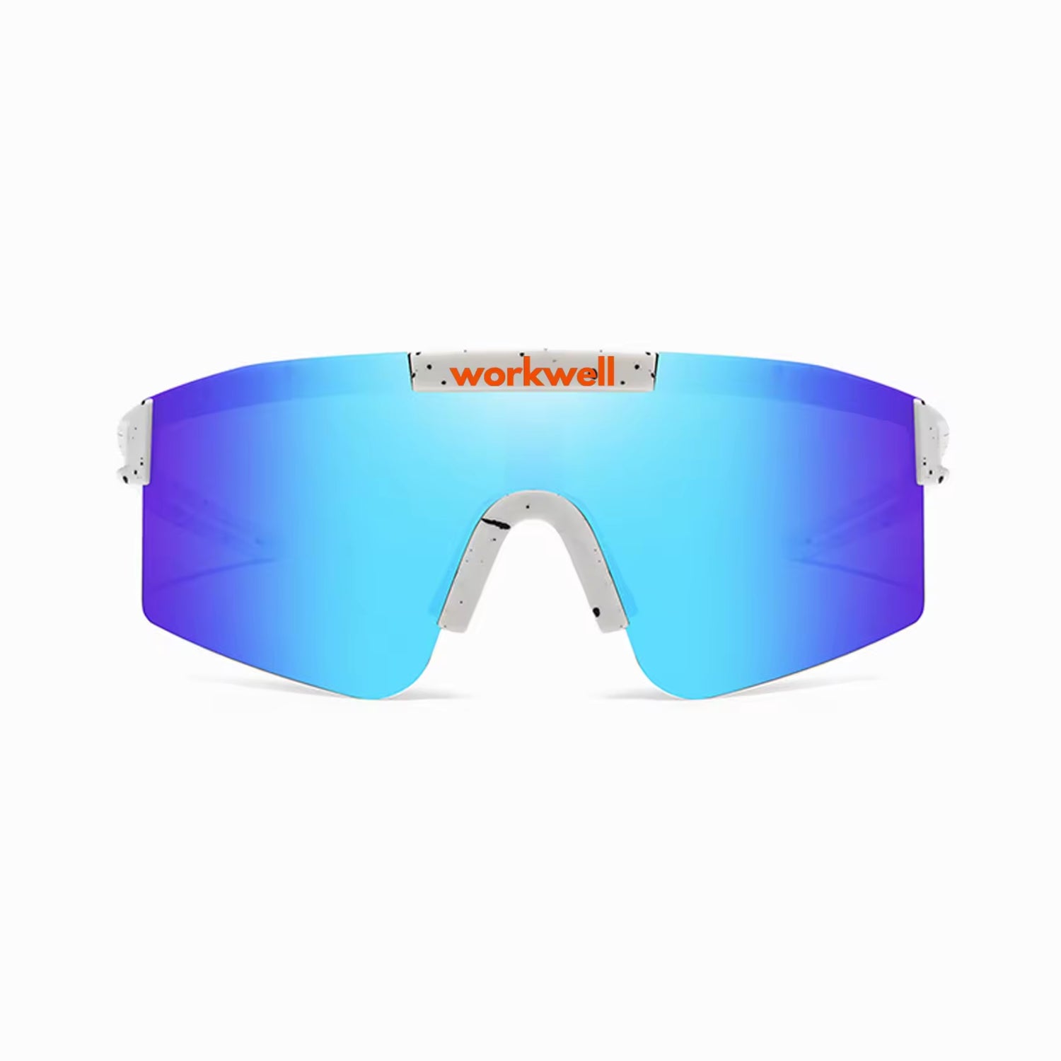 Disse polariserte solbrillene fra workwell kombinerer stil og funksjonalitet, og er det perfekte tilbehøret til arbeidsuniformen din.