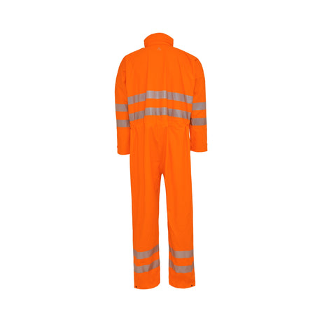 Robust og komfortabel PU-regnkjeledress fra Elka med refleks og forsterkede detaljer.