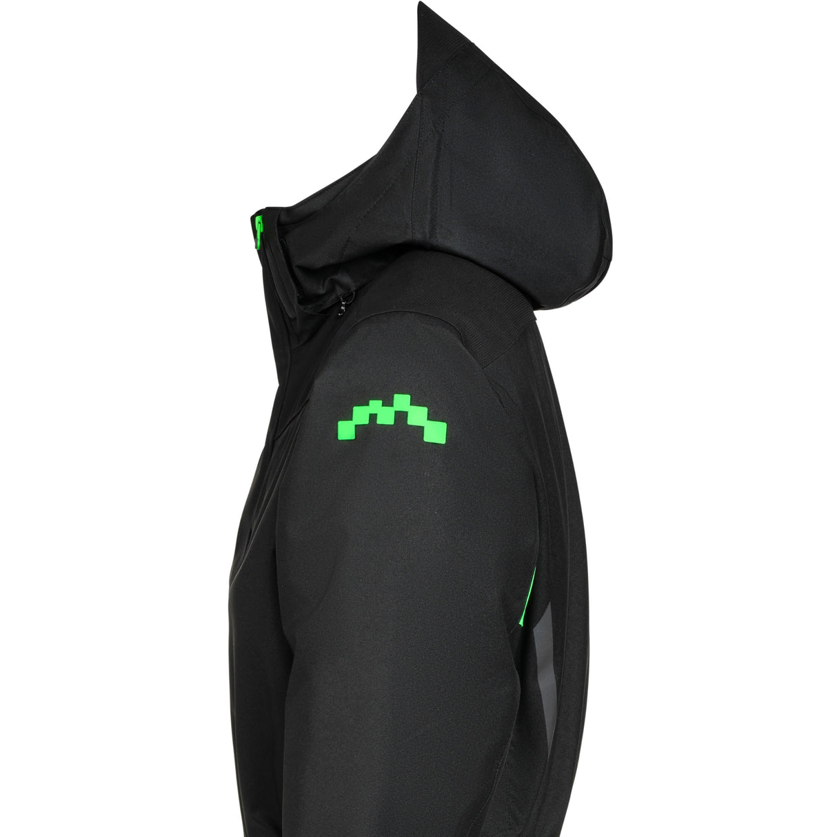 Teknisk vinterdress med pusteevne på 25 000 g/m²/24t for høy komfort.