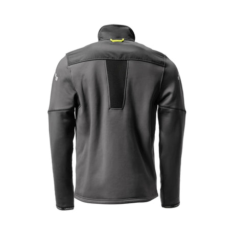 Mesh-fleece og hurtigtørkende materiale gir effektiv fukttransport og bevegelsesfrihet.