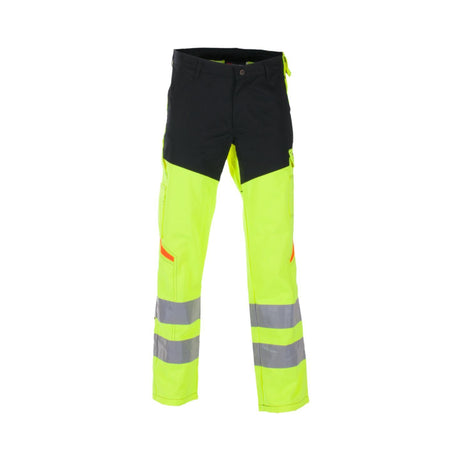 Bekken & Strøm Hi-Vis arbeidsbukse klasse 2 med LOXY® refleks og praktiske lommer.