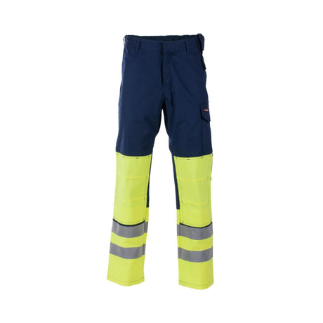 Bekken & Strøm flammehemmende multinorm arbeidsbukse klasse 1 med Kevlar®, lysbuebeskyttelse og kneputelommer.
