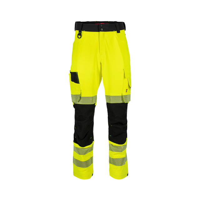 Strakofa Dovre Hi-Vis arbeidsbukse klasse 2 med 4-veis stretch og Cordura®-forsterkninger.
