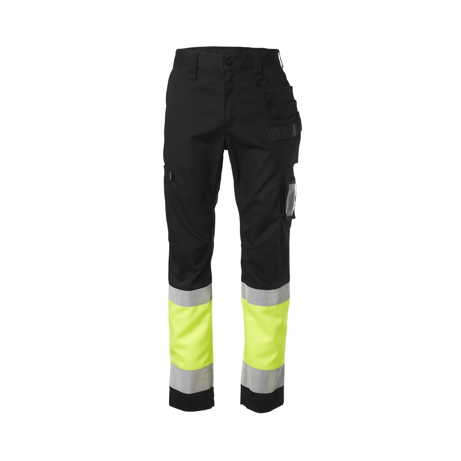 Gesto sjåførebukse klasse 1 med stretch og avtagbar håndverkslomme for optimal fleksibilitet og sikkerhet.