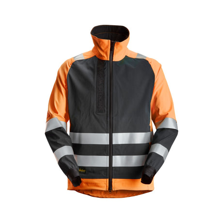 Snickers Workwear arbeidsjakke med høy synlighet klasse 2 og refleks