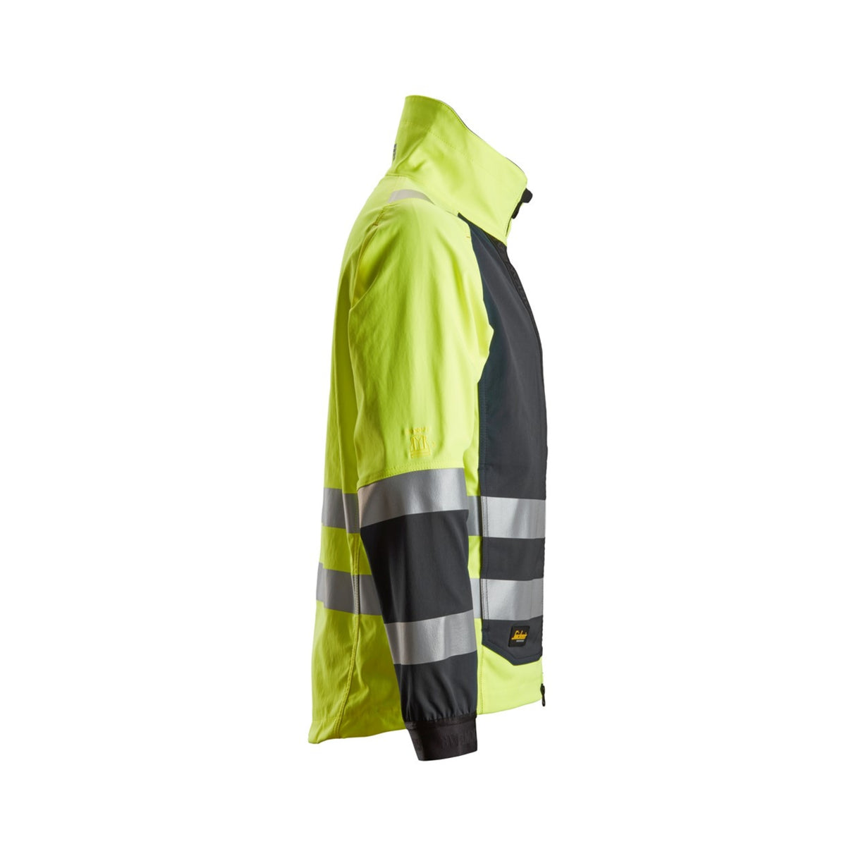 Vannavvisende arbeidsjakke med glidelås og ID-kortholder