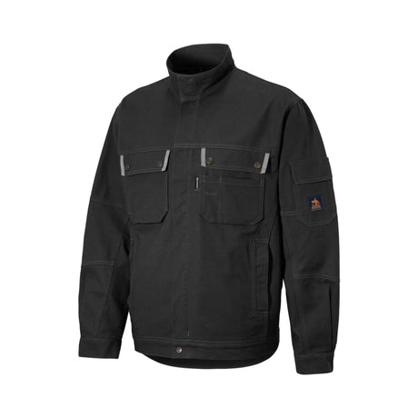 Røff arbeidsjakke fra Björnkläder i 100 % bomull med forsterkede ermer