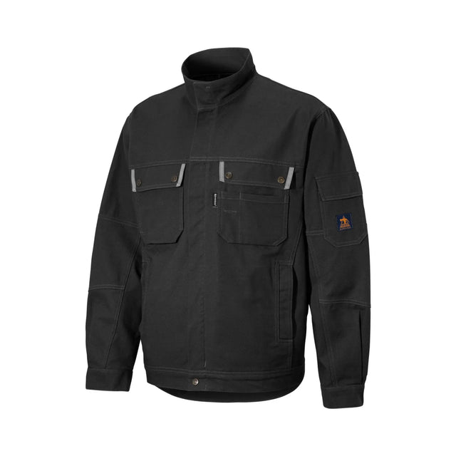 Røff arbeidsjakke fra Björnkläder i 100 % bomull med forsterkede ermer