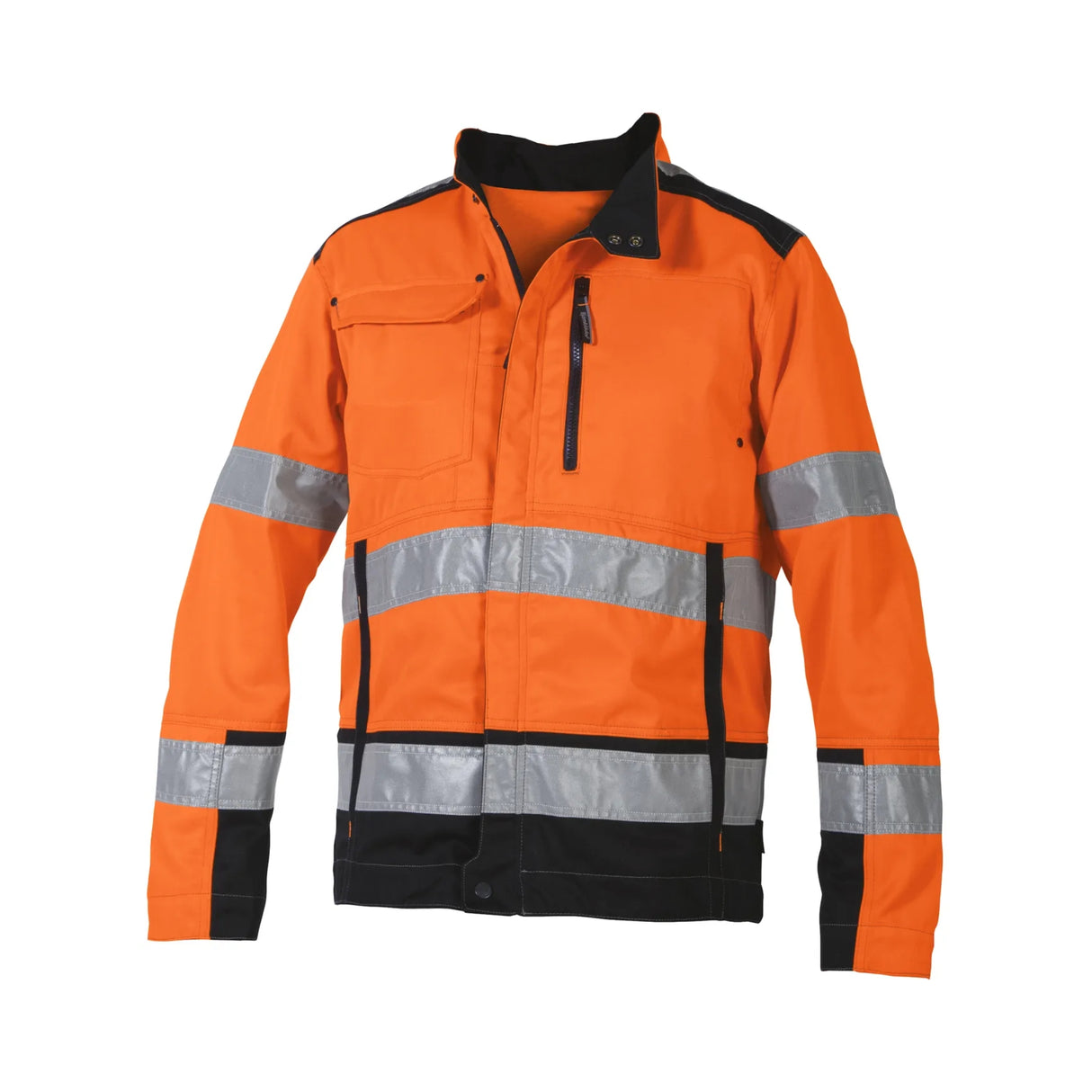 Robust arbeidsjakke fra Björnkläder med ID-kortlomme og glidelåslommer