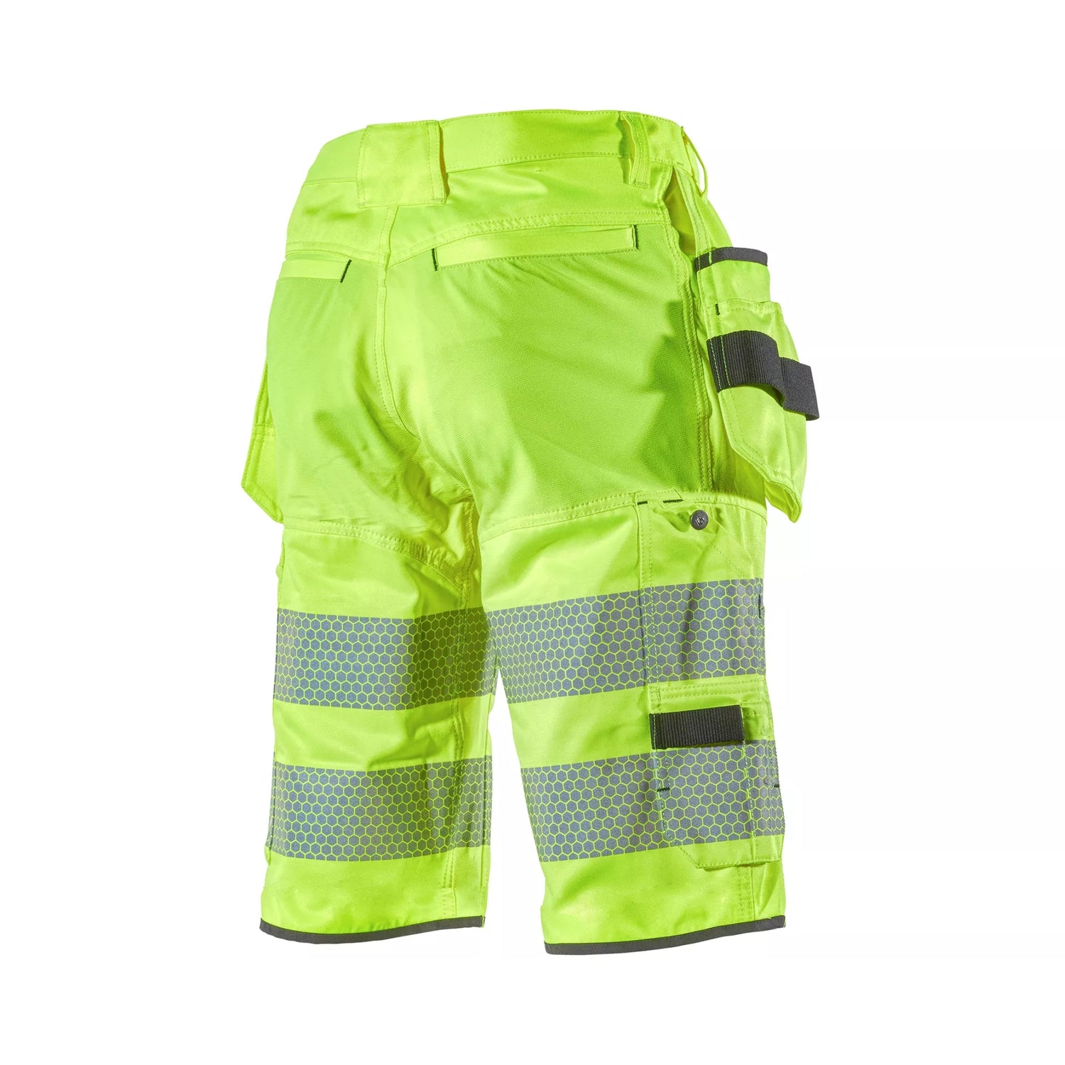 Slitesterk varselshorts med praktiske hengelommer og FlexiComb-reflekser.