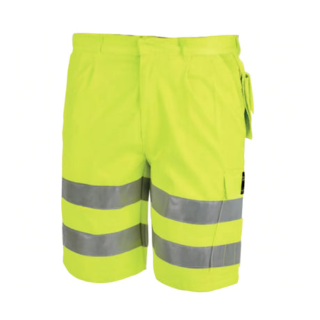 Univern arbeidsshorts med god synlighet og praktiske lommer – perfekt til arbeid i sommerhalvåret.